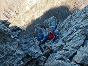 Anello Monte Ocone (1410 m) e Corna Camozzera (1452 m) dal Pertus (1300 m) il 5 gennaio 2015 - FOTOGALLERY